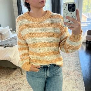 Baez Pullover Sweater in Stripe